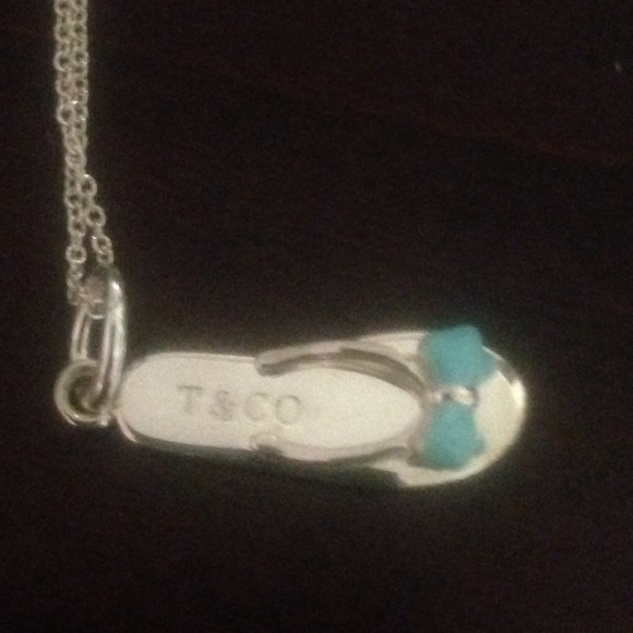 tiffany flip flop charm