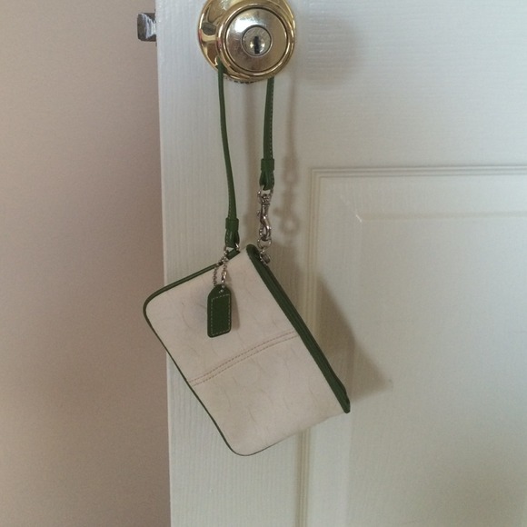 White Coach Wristlet