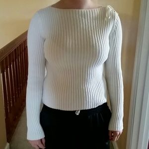 Cream sweater