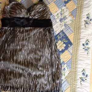 Zebra print dress