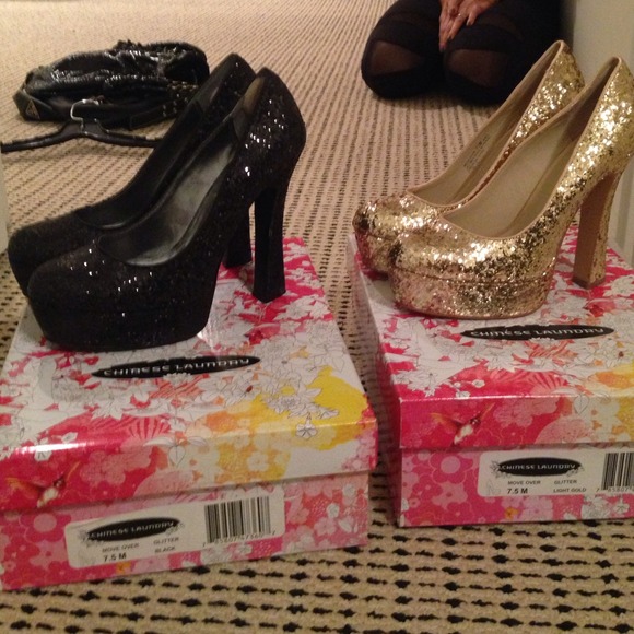 Chinese Laundry Shoes - Chinese Laundry move over glitter shoes