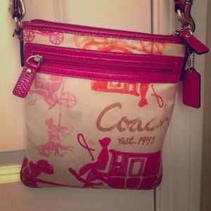 Limited Edition Poppy Coach Satchel