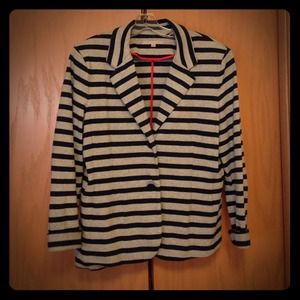 🚫SOLD🚫 Striped knit blazer