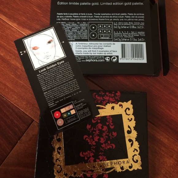 STUNNING LIMITED EDITION GOLD PALETTE BY SEPHORA💄 - Picture 3 of 4