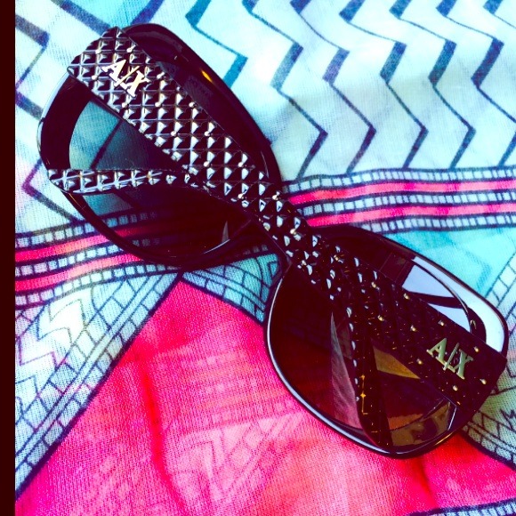 Armani Exchange Accessories - Armani Exchange Studded Sunglases
