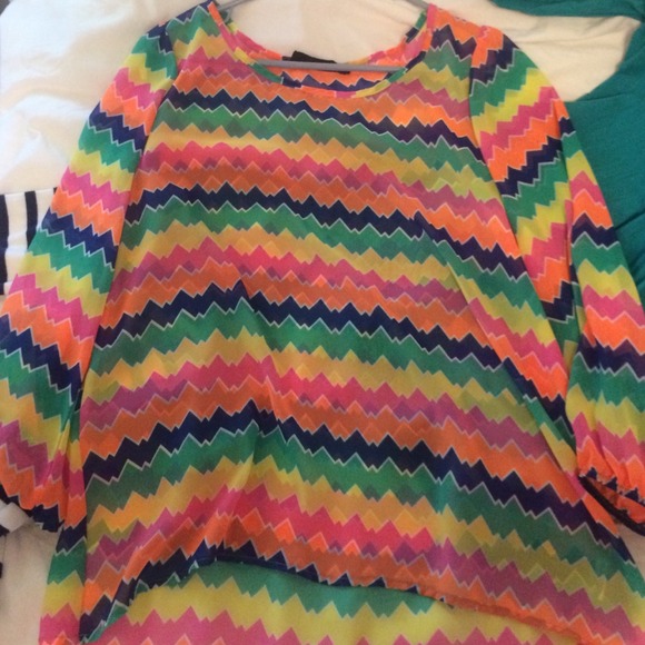 Chevron blouse