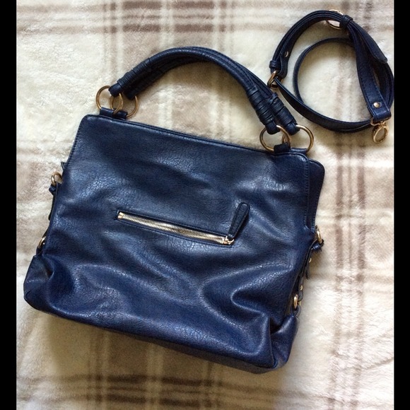 Navy handbag - Picture 2 of 3