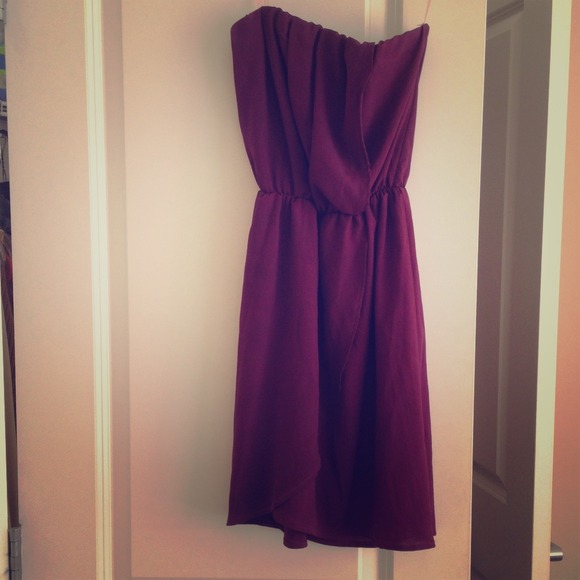 Plum dress