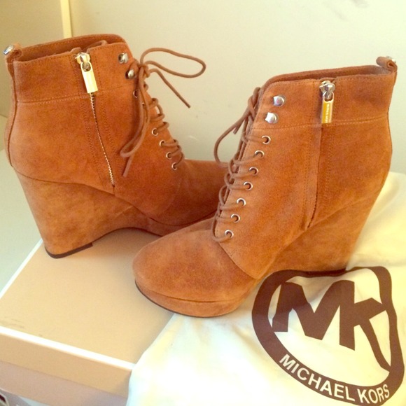 Michael Kors Shoes - CLOSET CLEAR OUT! Michael Kors Suede Ankle Boot