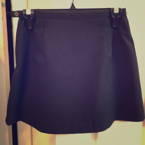 Black miniskirt from Benetton size 2 - Picture 1 of 2