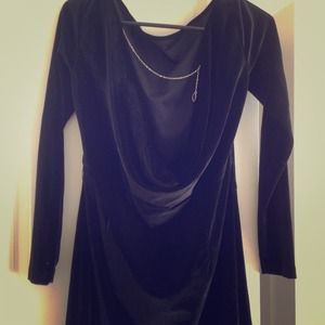 Kardashian Kollection velvet dress