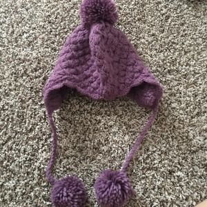 👑Purple knit hat👑