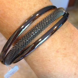 Hematite look bracelet lia sophia with box
