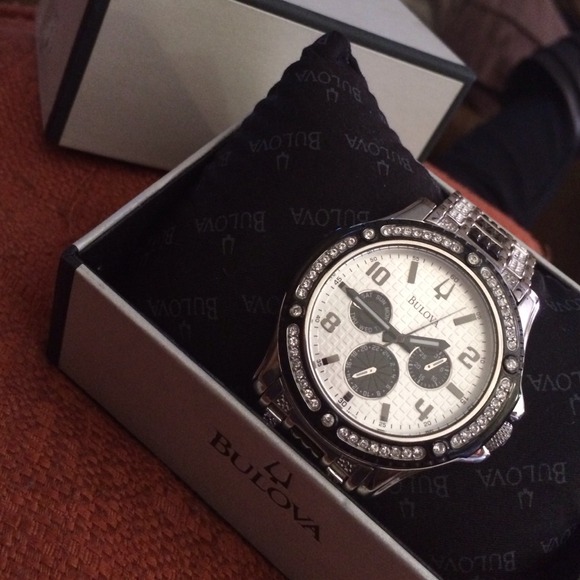Authentic Bulova watch.