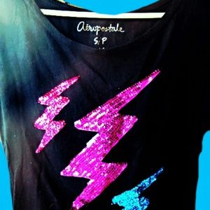 Aeropaustle cotton tee. Size xl.preowned. No flaw