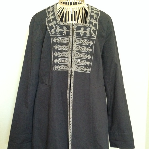 *SOLD* CAbi #184 Turkish Delight Charcoal Jacket - Picture 1 of 4