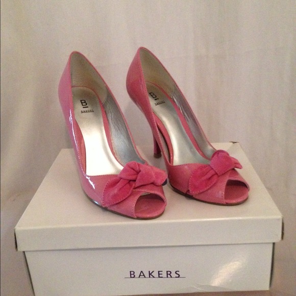 Bakers patent Pink heels