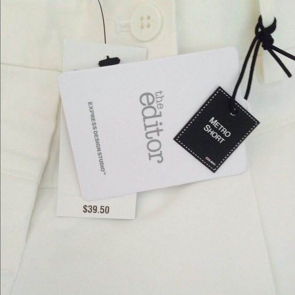 ✨BNWT EXPRESS EDITOR METRO SHORT SZ 6✨ - Picture 3 of 3