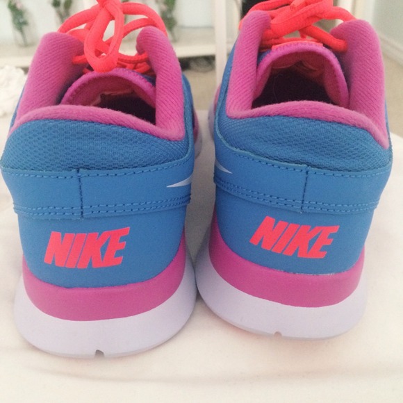 Blue & Pink Nike Trainers