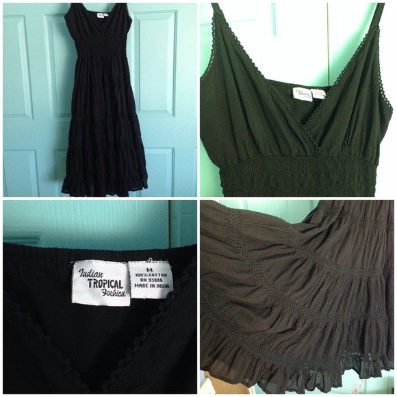 Lacy Boho Maxi Dress - Picture 1 of 1