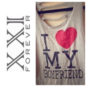 Forever 21 Boyfriend Tank Top