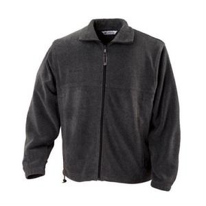 Columbia charcol grey zip up