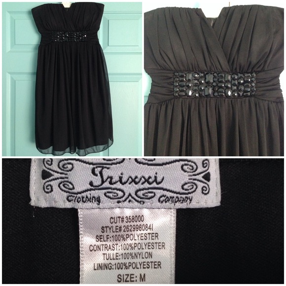 Black Party Dress - Picture 1 of 1