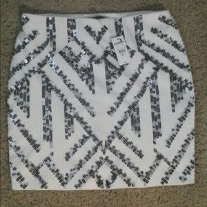 BUNDLE?! Aztec high waisted sequin body con skirt