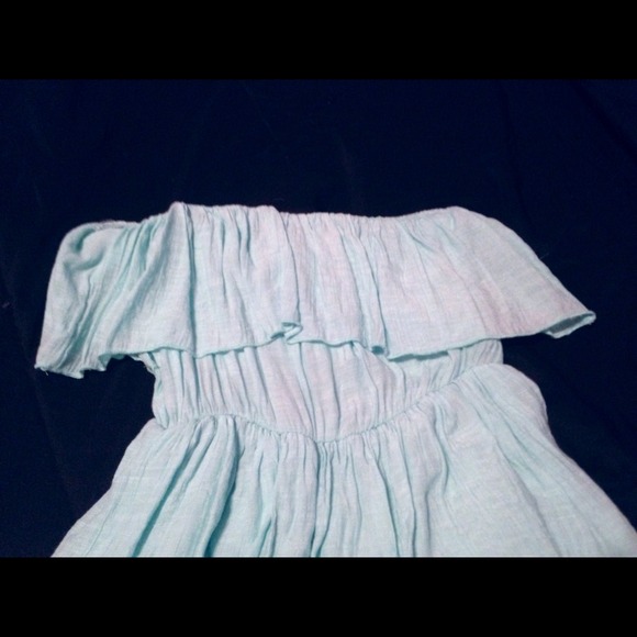 Turquoise Summer Dress - Picture 3 of 3