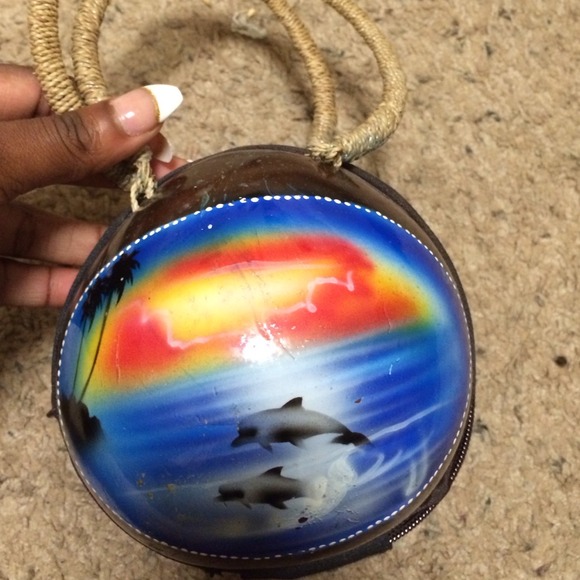 Coconut shaped bag 🌴🌴