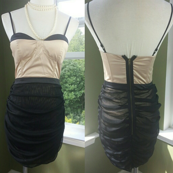 Sexy Bustier Mini Dress