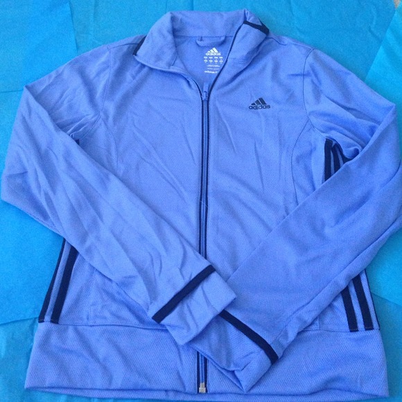 Adidas lightweight zippered jacket