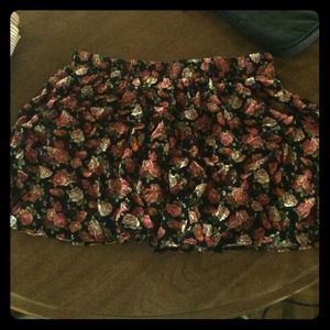 Floral skirt