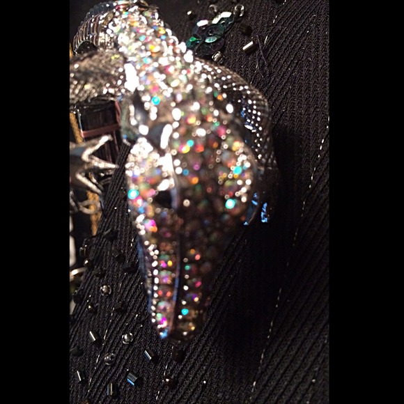 SALE🎉BNWT🎉🔥🐊🔥💎Crocodile Couture Cuff 💎 - Picture 3 of 4