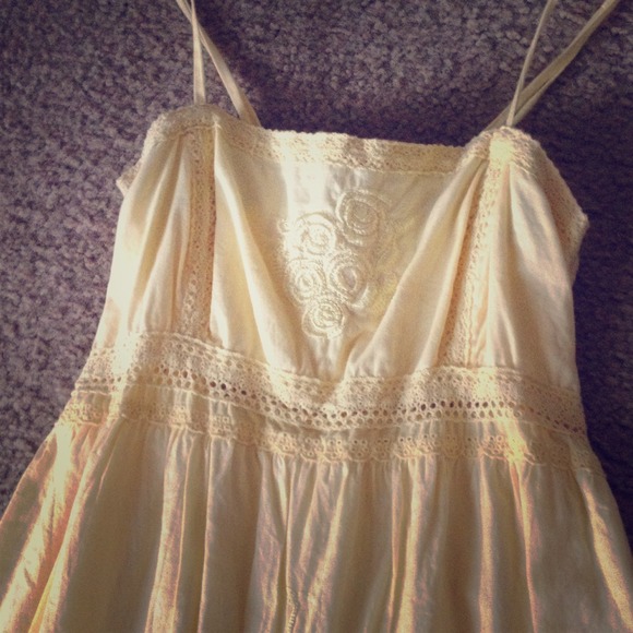 Yellow sun dress