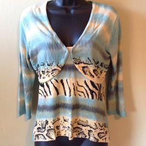 Alberto Makali Tank & Shrug Set