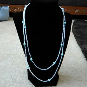 Double layer necklace