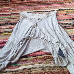 🎊Flowy cropped blouse from BDG🎊