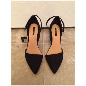 Forever 21 Dorsay Pumps w/ Straps