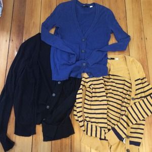 Lot of 3 cardigans