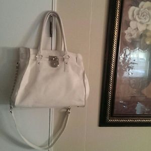 Inspired white Hamilton mk bag