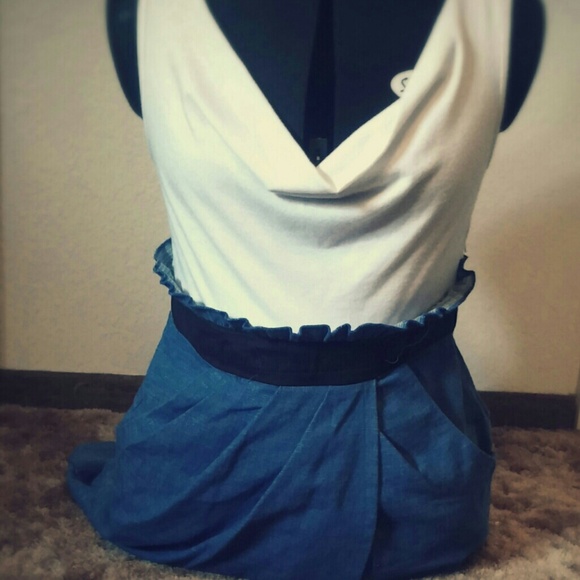 Knee length denim dress - Picture 1 of 2