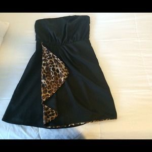 Express strapless dress