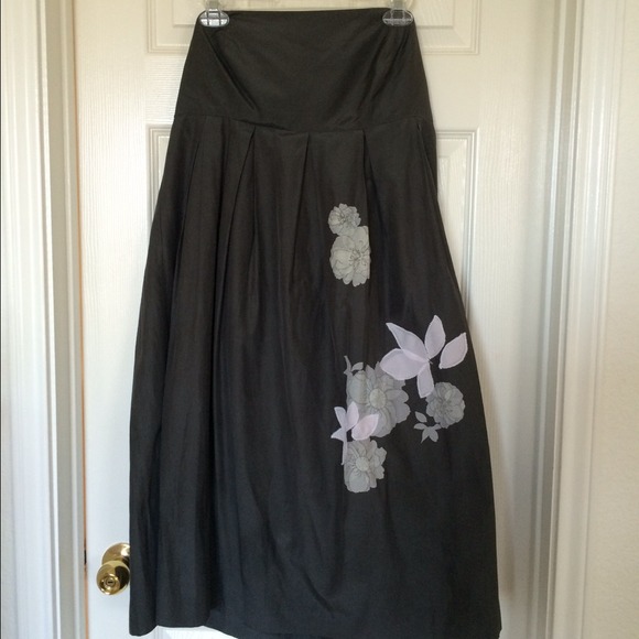 GAP Grey Strapless Dress