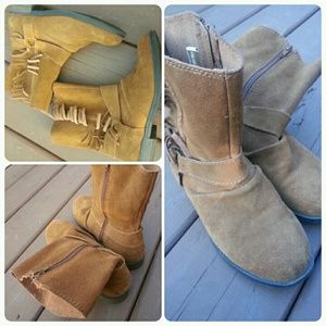 SALE! Suede booties!