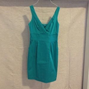 Express teal-green dress. Size small