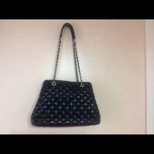 Black Quilted Shoulder bag
