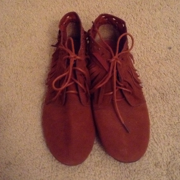 Shoes - Brown Suede Shoes
