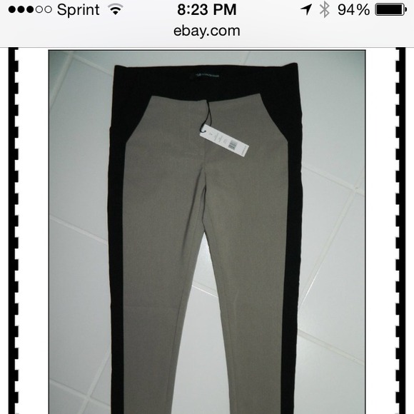 Walter Baker Tuxedo Pants NWT Ankle Size 6