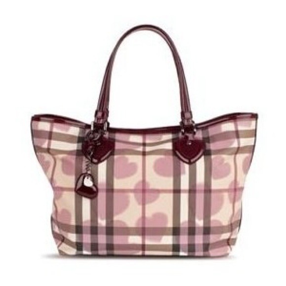 Designer Inspired Hearts Tote